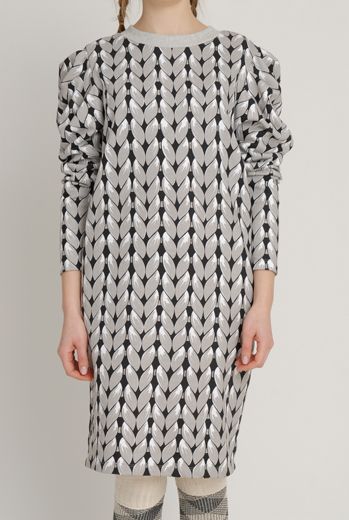 AW1213 KNIT YOU LIKE JUMPER DRESS - SAND